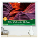 USA Kalender Deluxe (hochwertiger Premium Wandkalender 2025 DIN A2 quer), Kunstdruck in Hochglanz