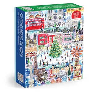 Galison. Michael Storrings Christmas Around The World 1500 Piece Puzzle. Abrams and Chronicle Books IWUK, 2026.