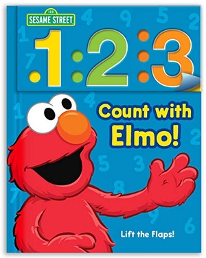 Sesame Street. Sesame Street: 1 2 3 Count with Elmo! - A Look, Lift & Learn Book. Printers Row, 2018.