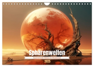 Tapper, Daniela. Sphärenwelten (Wandkalender 2025 DIN A4 quer), CALVENDO Monatskalender - Welten im Miniformat. Calvendo, 2024.