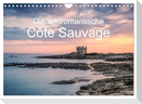 Die wildromantische Côte Sauvage (Wandkalender 2025 DIN A4 quer), CALVENDO Monatskalender