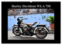 Harley Davidson WLA 750 (Wandkalender 2024 DIN A2 quer), CALVENDO Monatskalender