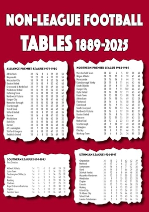 Robinson, Michael. Non-League Football Tables 1889-2025. Soccer Books Ltd, 2025.