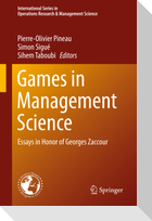 Games in Management Science