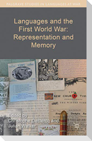 Languages and the First World War: Representation and Memory