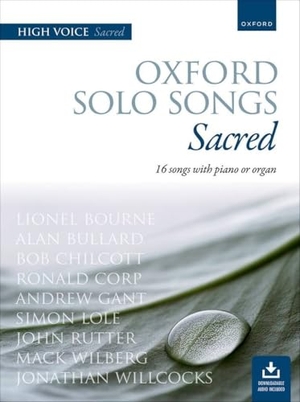 Oxford. Oxford Solo Songs: Sacred - 16 songs with piano or organ. Oxford University Press, 2010.