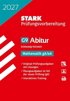 STARK Mathematik gA/eA - Abitur 2027 Schleswig-Holstein - Prüfungsvorbereitung. Stark Verlag GmbH, 2026.