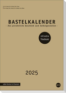 Premium-Bastelkalender gold A4 2025