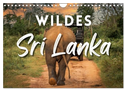 Wildes Sri Lanka (Wandkalender 2025 DIN A4 quer), CALVENDO Monatskalender