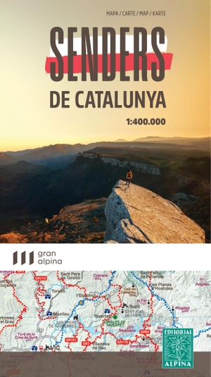 Senders de Catalunya - 1:25000. Alpina Editorial, 2025.