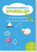 Schreiben lernen mit Spurrillen - Schwungübungen und erstes Schreiben
