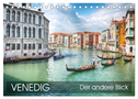 Venedig - Der andere Blick (Tischkalender 2025 DIN A5 quer), CALVENDO Monatskalender