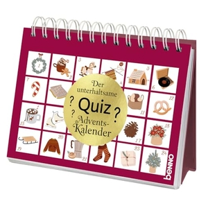 Der unterhaltsame Quiz-Adventskalender. St. Benno Verlag GmbH, 2024.
