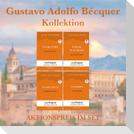 Gustavo Adolfo Bécquer Kollektion (Bücher + 4 Audio-CDs) - Lesemethode von Ilya Frank