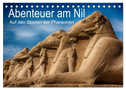 Abenteuer am Nil. Auf den Spuren der Pharaonen (Tischkalender 2025 DIN A5 quer), CALVENDO Monatskalender