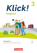Klick! Band 3: 7. Schuljahr- Englisch - Ausgabe ab 2023 - Arbeitsheft  Audios und interaktiven Übungen