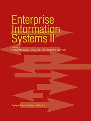Sharp, B. / José Cordeiro et al (Hrsg.). Enterprise Information Systems II. Springer Netherlands, 2001.