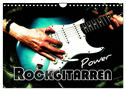 Rockgitarren Power (Wandkalender 2024 DIN A4 quer), CALVENDO Monatskalender