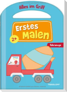 Alles im Griff. Erstes Malen. Fahrzeuge