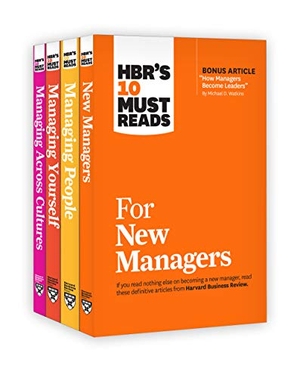 Review, Harvard Business / Watkins, Michael D et al. Hbr's 10 Must Reads for New Managers Collection. Harvard Business Review Press, 2019.