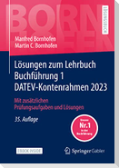 Lösungen zum Lehrbuch Buchführung 1 DATEV-Kontenrahmen 2023