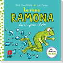 La rana Ramona da un gran salto