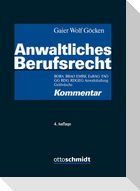 Anwaltliches Berufsrecht