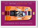 Legenden des Rennsports Historic Sports Cars 1960-1975 (Tischkalender 2024 DIN A5 quer), CALVENDO Monatskalender