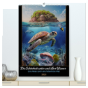 Die Schönheit unter und über Wasser (hochwertiger Premium Wandkalender 2024 DIN A2 hoch), Kunstdruck in Hochglanz