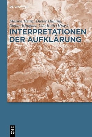 Heinz, Marion / Dieter Hüning et al (Hrsg.). Interpretationen der Aufklärung. Walter de Gruyter, 2025.