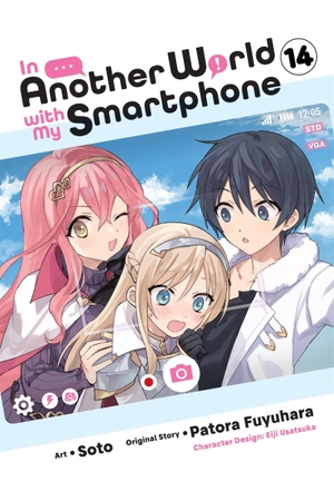 Fuyuhara, Patora. In Another World with My Smartphone, Vol. 14 (Manga). Yen Press, 2025.