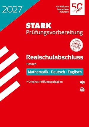 STARK Mathematik, Deutsch, Englisch - Realschulabschluss 2027 Hessen - Prüfungsvorbereitung. Stark Verlag GmbH, 2026.