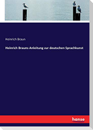 Heinrich Brauns Anleitung zur deutschen Sprachkunst