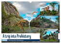 A trip into Prehistory - Among the Dinosaurs (Wall Calendar 2024 DIN A3 landscape), CALVENDO 12 Month Wall Calendar