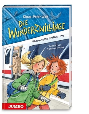 Wolf, Klaus-Peter. Die Wunderzwillinge 04. Rätselhafte Entführung. Jumbo Neue Medien + Verla, 2023.