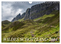 Wildes Schottland 2024 (Wandkalender 2024 DIN A4 quer), CALVENDO Monatskalender