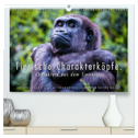 Tierische Charakterköpfe (hochwertiger Premium Wandkalender 2024 DIN A2 quer), Kunstdruck in Hochglanz
