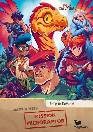 Kavvadias, Philip. Mission Microraptor - Arty in Gefahr! - Band 2 der actiongeladenen Kinderbuch-Reihe ab 10 Jahren. Magellan GmbH, 2026.