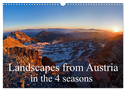 Landscapes from Austria in the 4 seasons (Wall Calendar 2025 DIN A3 landscape), CALVENDO 12 Month Wall Calendar