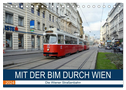 Mit der Bim durch Wien - Die Wiener Straßenbahn (Tischkalender 2024 DIN A5 quer), CALVENDO Monatskalender