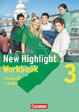 Berwick, Gwen. New Highlight Allgemeine Ausgabe 3. 7. Schuljahr. Workbook mit CD-ROM und Lieder-/Text-CD. Cornelsen Verlag GmbH, 2008.