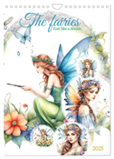 The fairies (Wall Calendar 2025 DIN A4 portrait), CALVENDO 12 Month Wall Calendar