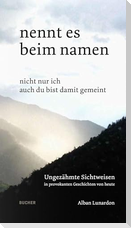 NENNT ES BEIM NAMEN
