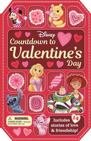 Disney, Walt / Igloobooks. Disney: Countdown to Valentine's Day - Includes 14 Stories of Love & Friendship!. Igloo Books, 2026.