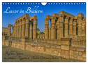 Luxor in Bildern - Auf den Spuren des antiken Ägypten in Theben Ost und Theben West (Wandkalender 2024 DIN A4 quer), CALVENDO Monatskalender