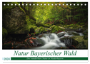 Natur Bayerischer Wald (Tischkalender 2024 DIN A5 quer), CALVENDO Monatskalender