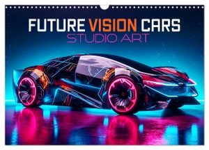 Altenburger, Monika. Future Vision Cars-Studio Art (Wandkalender 2024 DIN A3 quer), CALVENDO Monatskalender - Machen Sie sich bereit für die Zukunft. Futuristische Autos zum Anfassen aus der KI.. Calvendo, 2023.