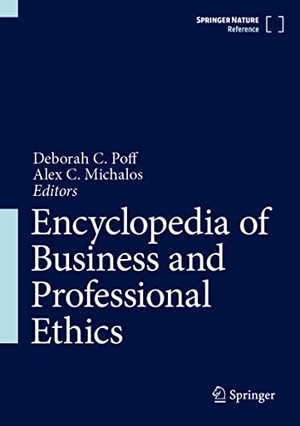 Michalos, Alex C. / Deborah C Poff (Hrsg.). Encyclopedia of Business and Professional Ethics. Springer International Publishing, 2023.