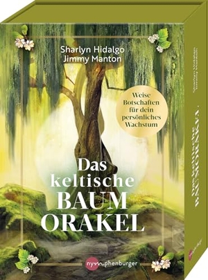 Hidalgo, Sharlyn / Jimmy Manton. Das keltische Baum-Orakel - Weise Botschaften für dein persönliches Wachstum, 25 keltische Bäume in künstlerischer Darstellung, tiefe Verbindung mit der Weisheit der Kelten. Nymphenburger, 2026.