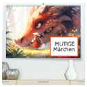 Mutige Märchen (hochwertiger Premium Wandkalender 2024 DIN A2 quer), Kunstdruck in Hochglanz